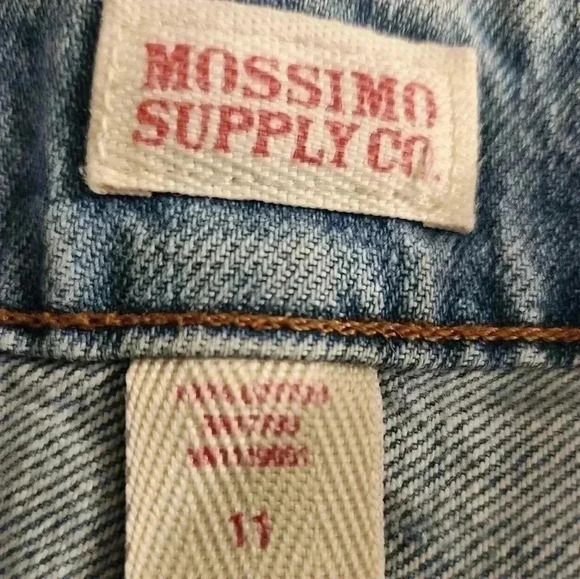 MOSSIMO denim mini skirt, size  11 - Picture 5 of 6